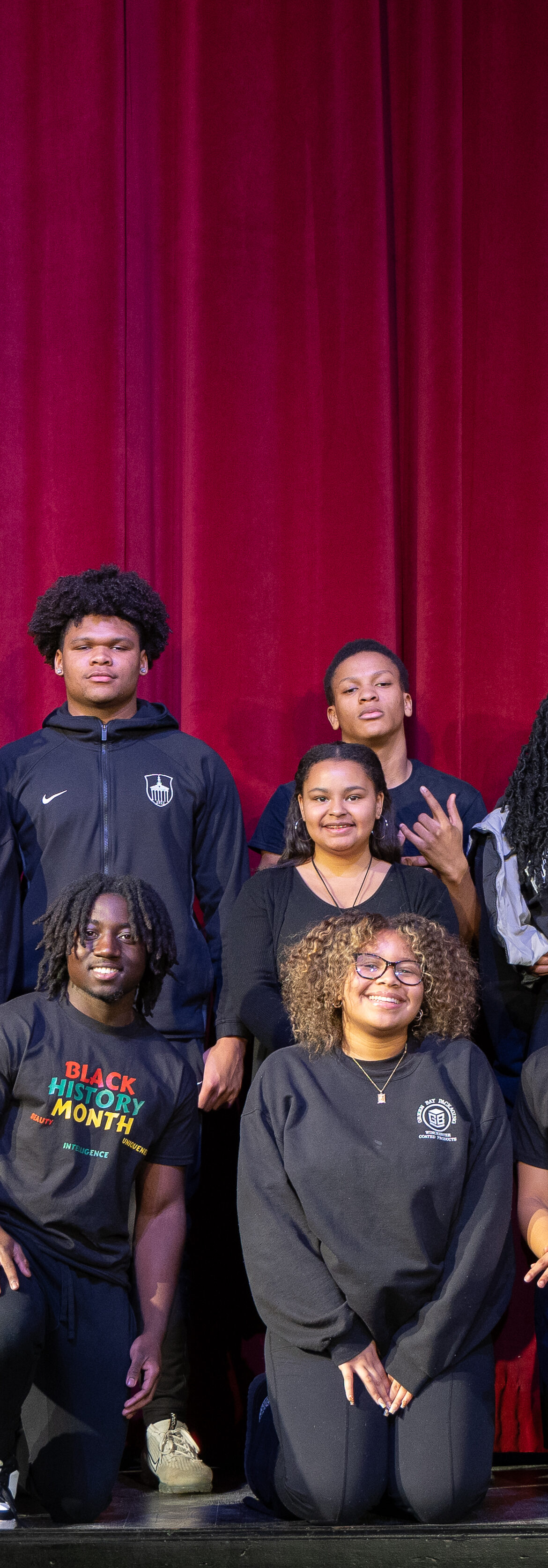 Members of Black Student Union | Winchester Education Foundation